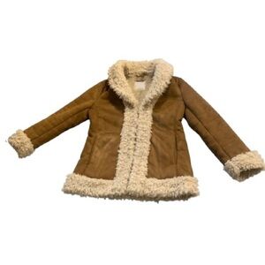 NWOT Fox suede winter jacket